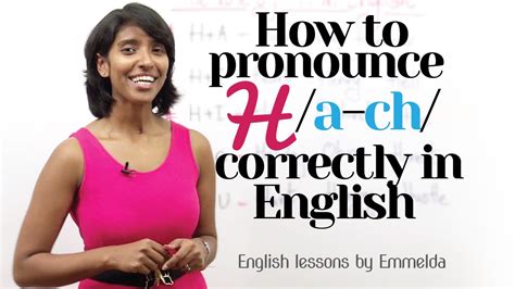 h aussprache englisch|How to Pronounce H in British English 